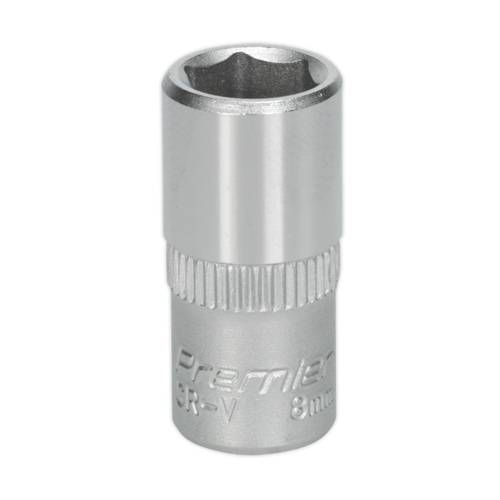 WallDrive&#174; Socket 8mm 1/4"Sq Drive