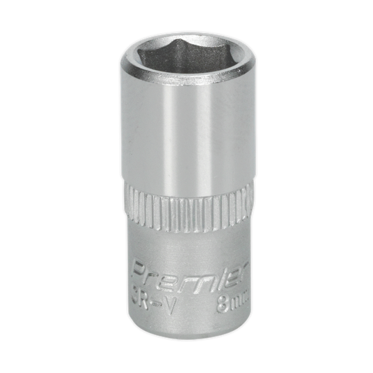 WallDrive&#174; Socket 8mm 1/4"Sq Drive