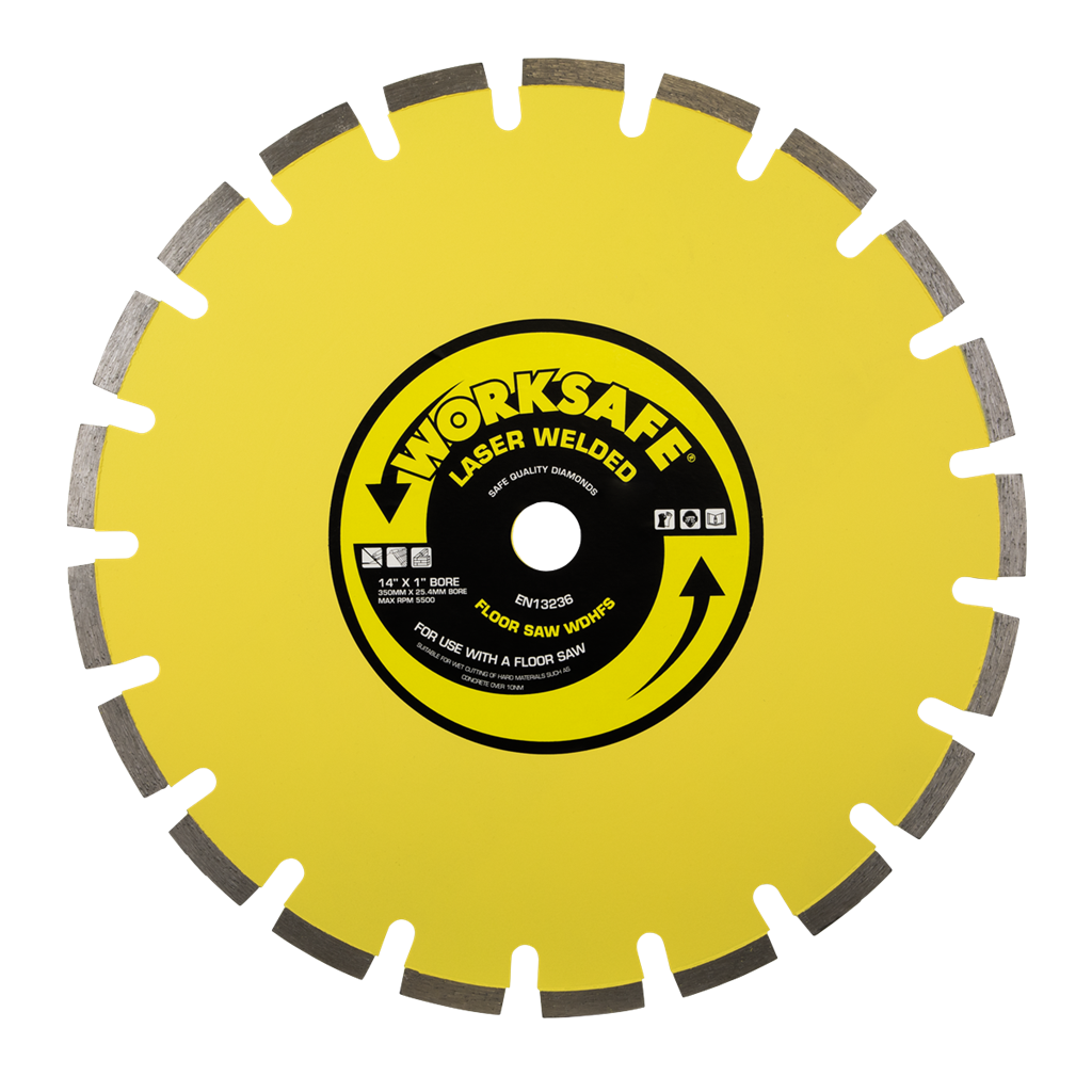 Floor Saw Blade (Hard) &#216;350 x &#216;25mm