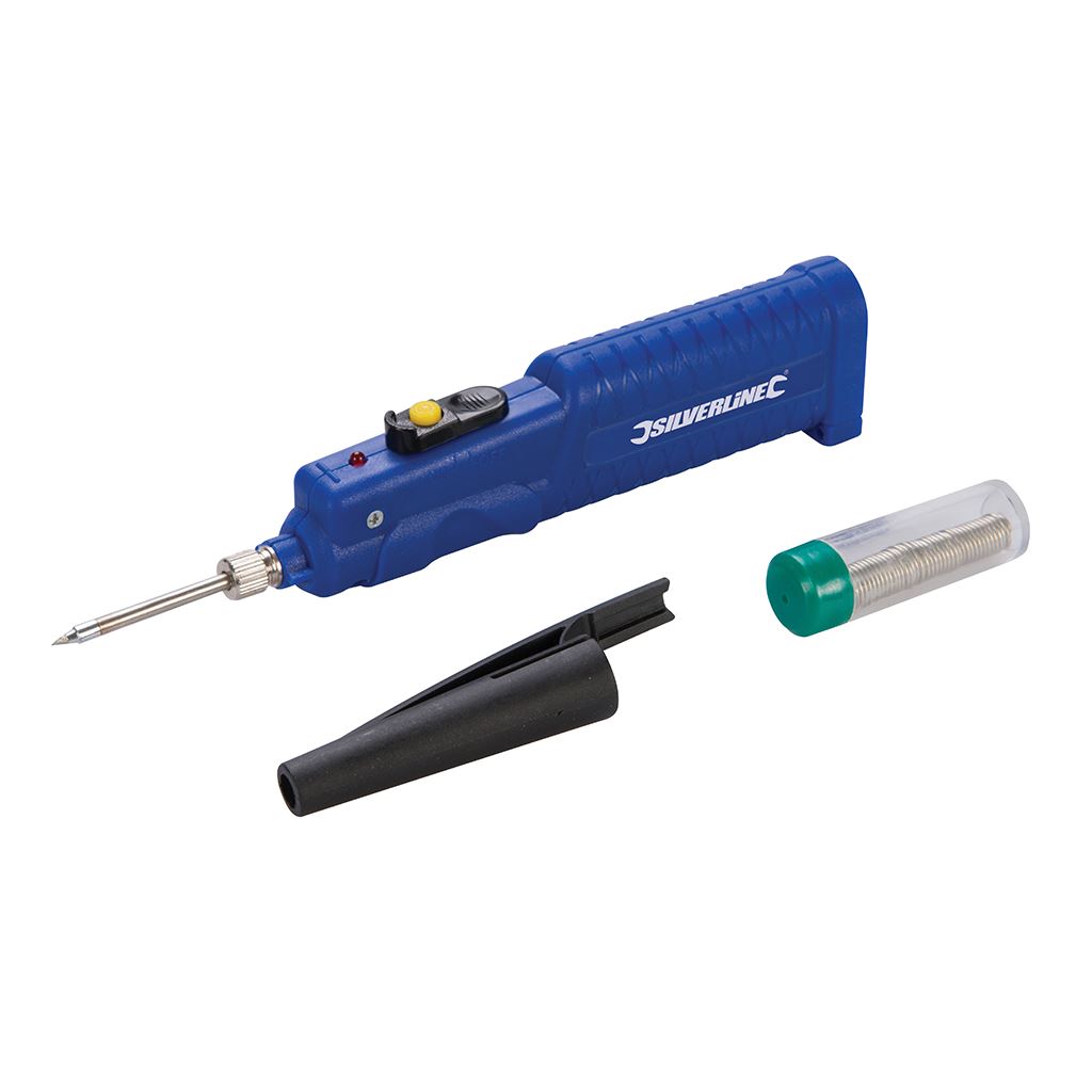 Silverline Battery-Powered Soldering Iron 8W - 8W