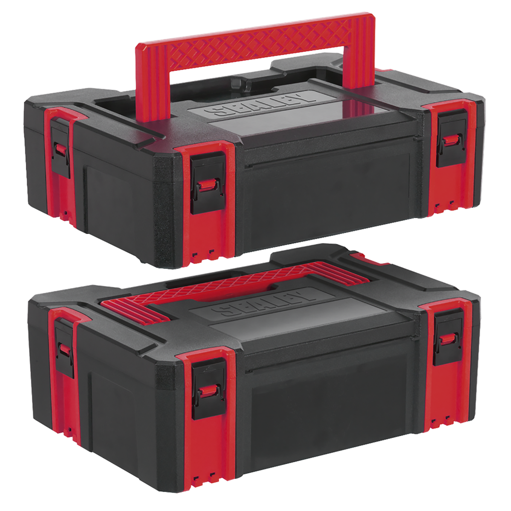 ABS Stackable Click Together Toolbox - Small