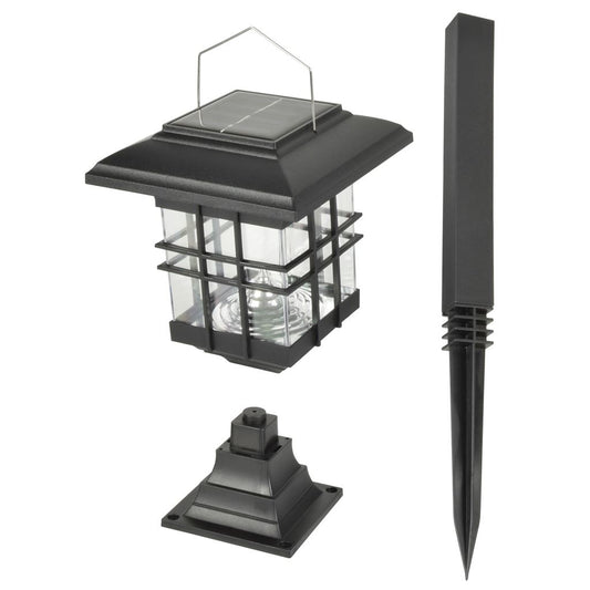 Bright Solar LED Garden Lantern - 8 Light - GARDEN-LHT