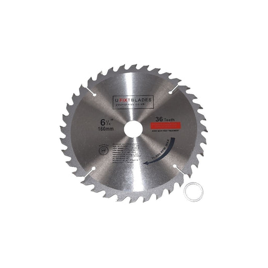 Circular Saw Blades 160mm x 20mm TCT 36 Tungsten Carbide Teeth