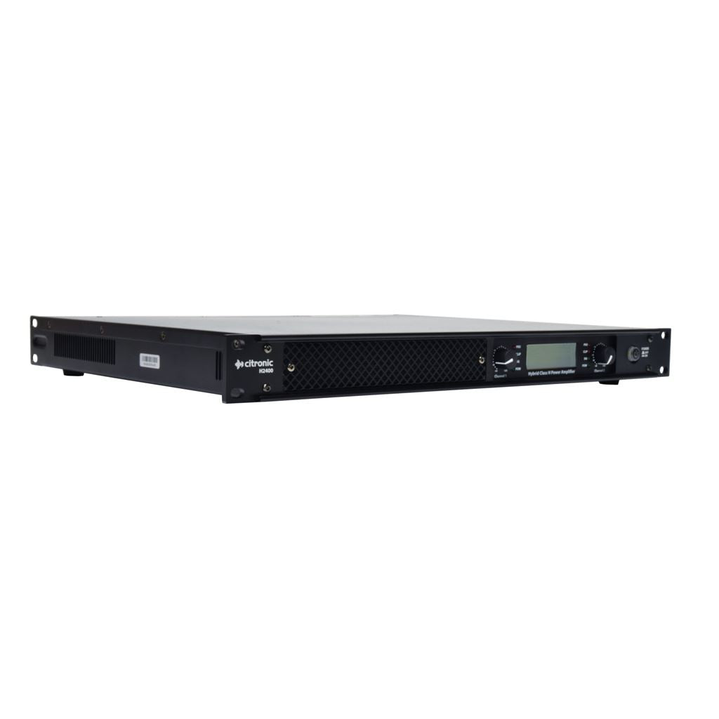 Hybrid Class-H Power Amplifiers - H2400 2x900W @ 4ohm