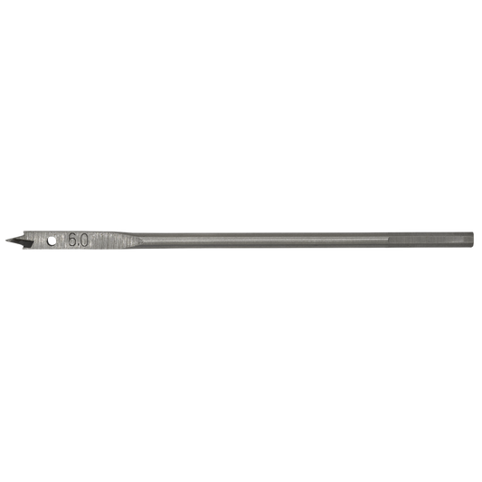 Flat Wood Bit &#216;6mm x 152mm