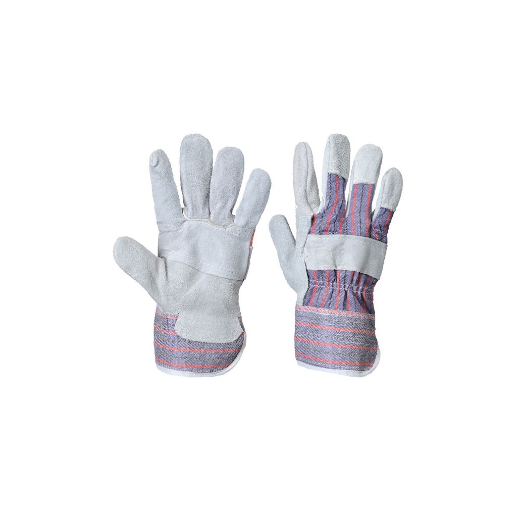 Canadian Rigger Gloves - Grey - Pack of 12 - XL