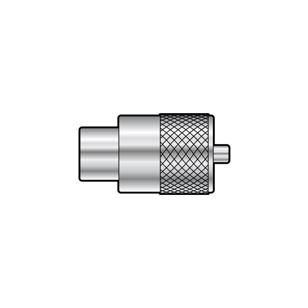 PL259 plug for 9mm&Oslash; cable