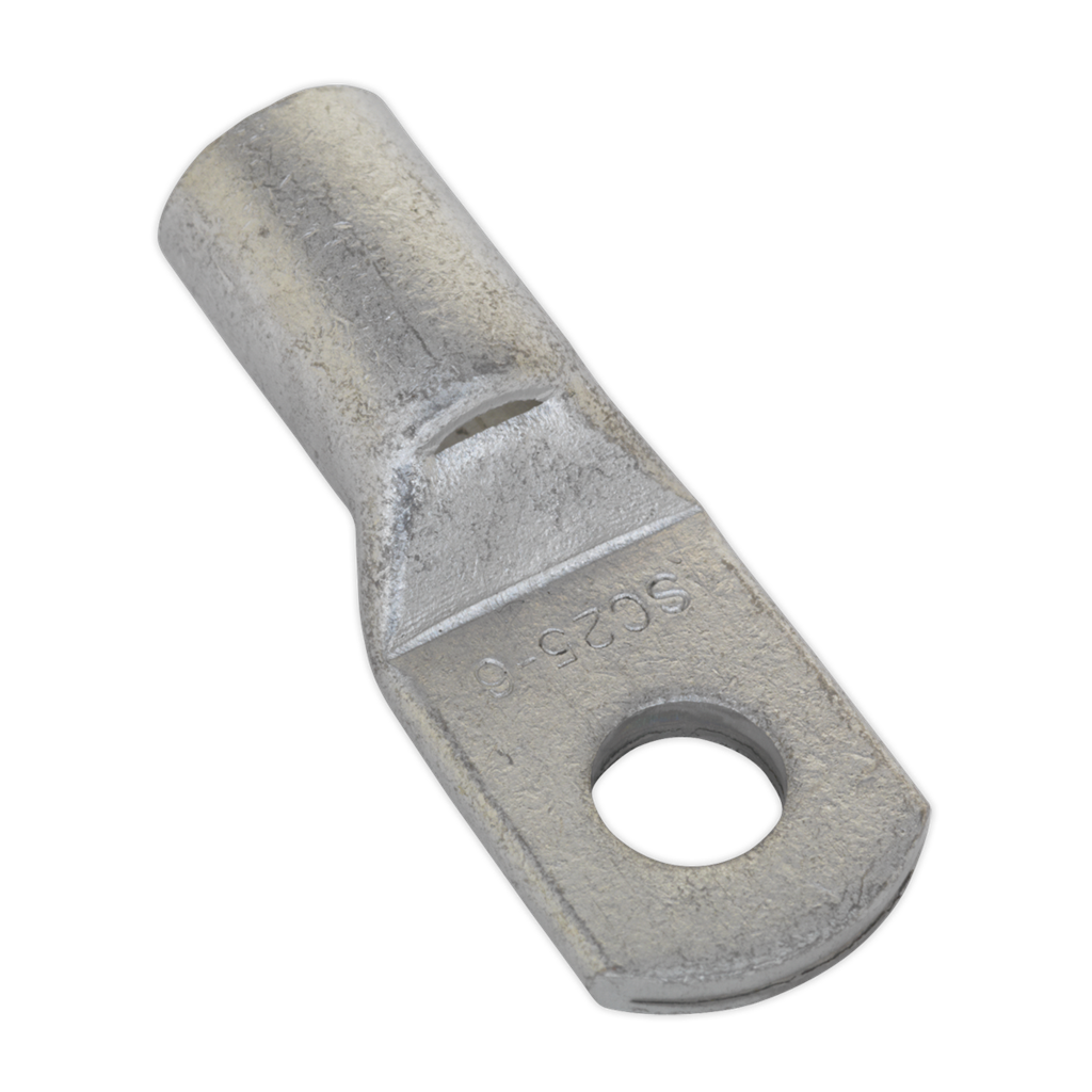 Copper Lug Terminal 25mm&#178; x 6mm - Pack of 10