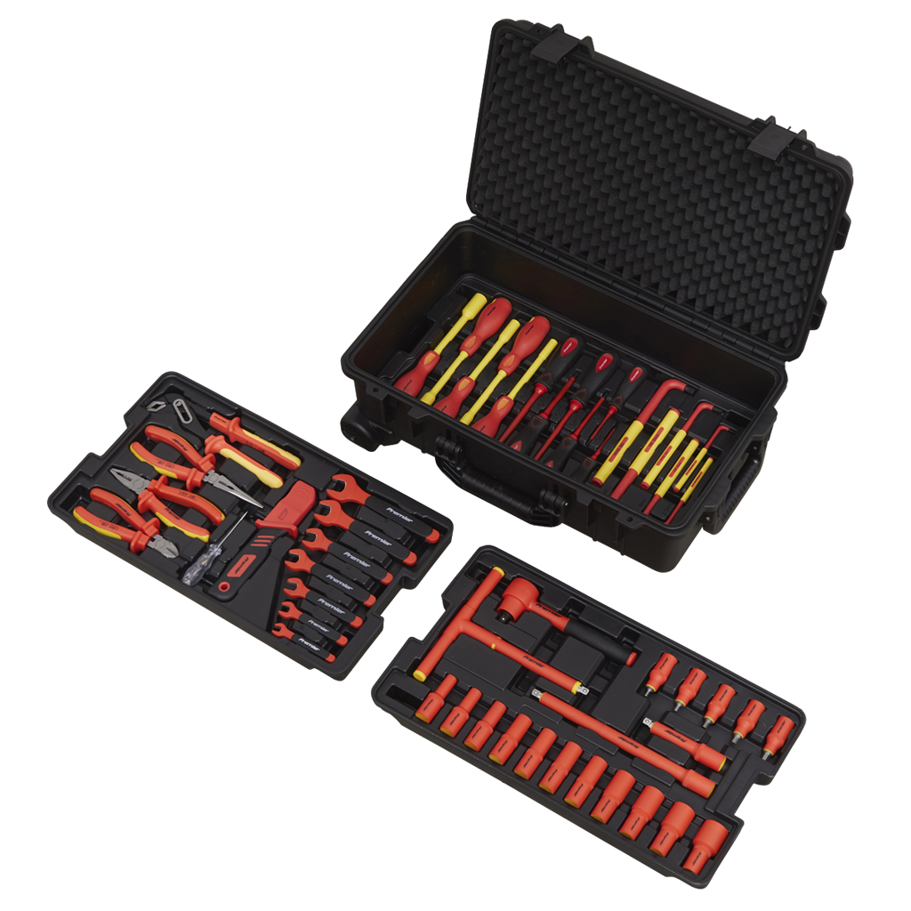 1000V Insulated Tool Kit 3/8"Sq Drive 50pc