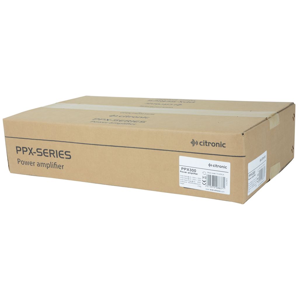 PPX Series Power Amplifiers - PPX300