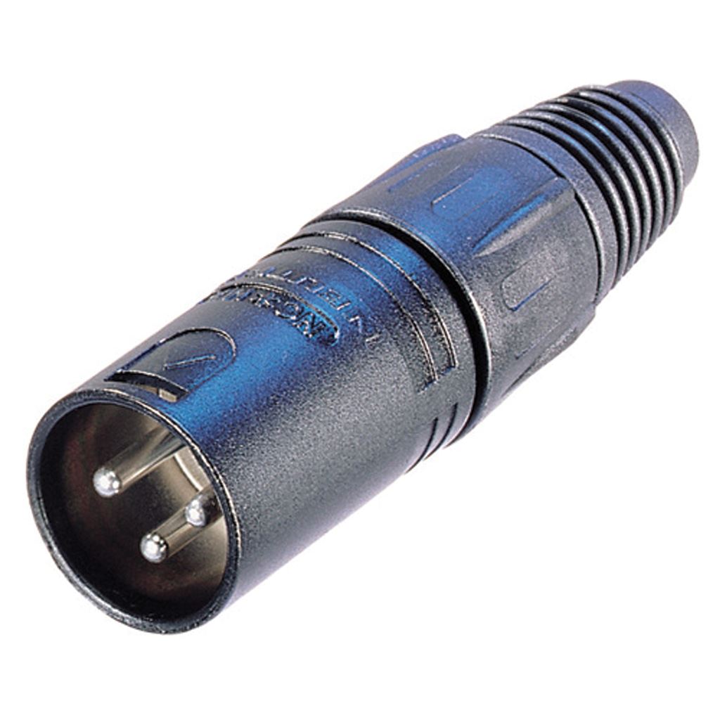 Neutrik NC5MX-BAG Male 5 Pin XLR Line Connector With Silver Plated Contacts