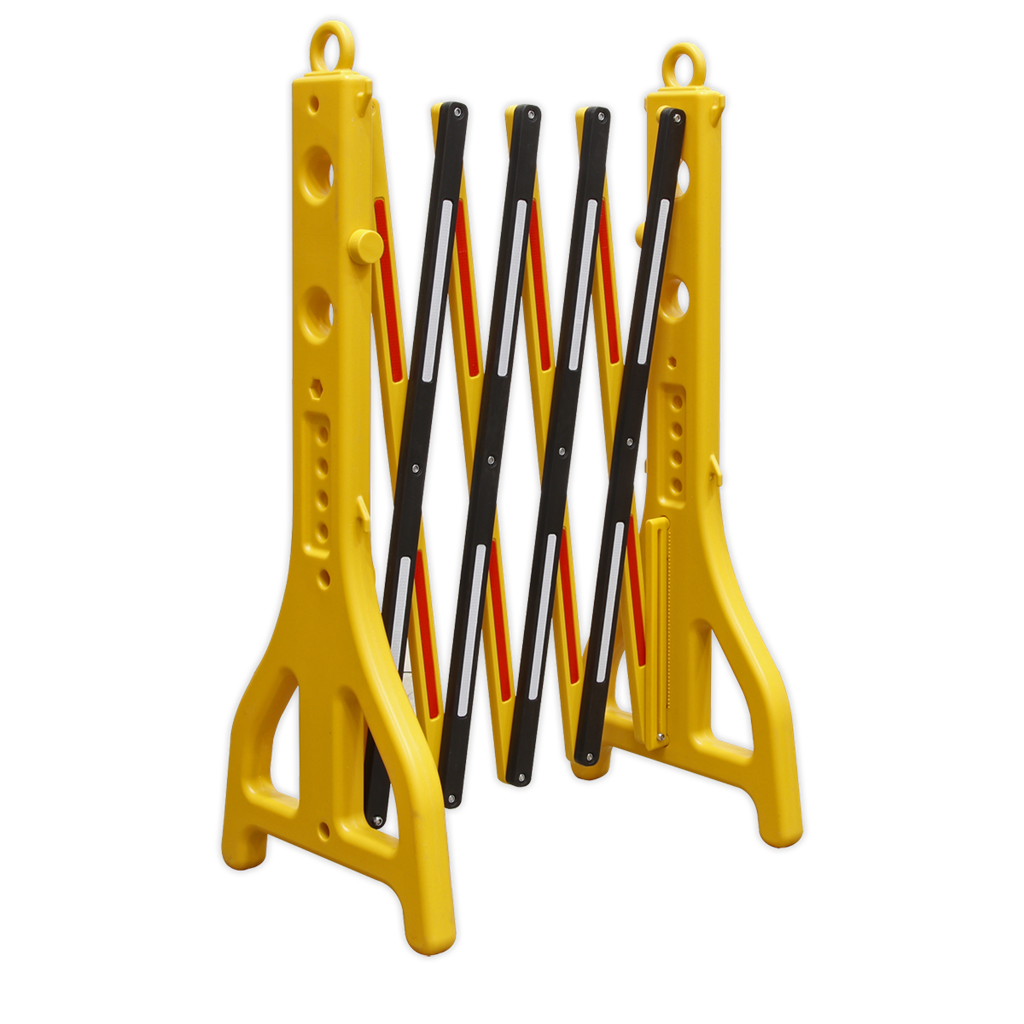 Folding Barrier 2500mm Plastic