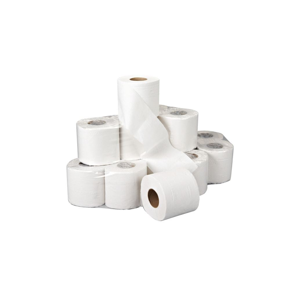 2 Ply White Toilet Rolls - Pack of 36 x 320 Sheets