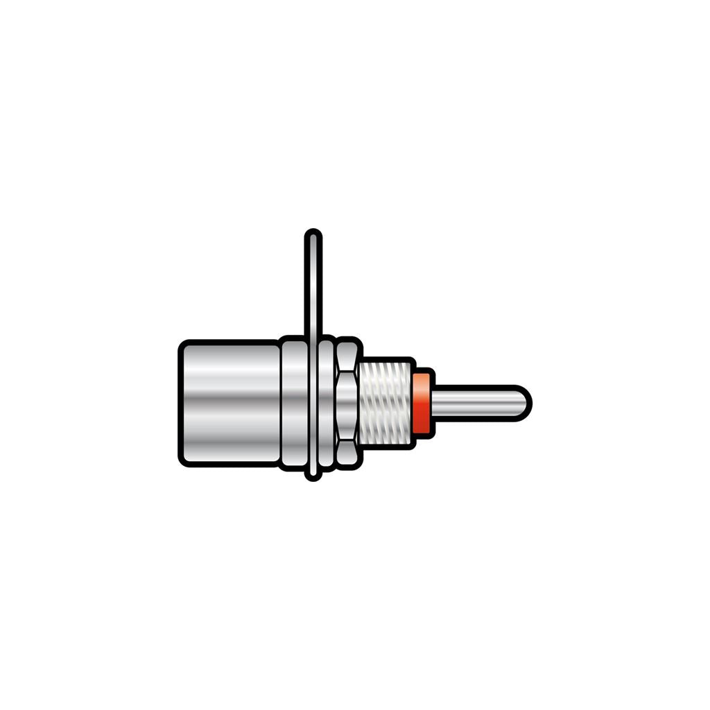 RCA chassis socket, Yellow