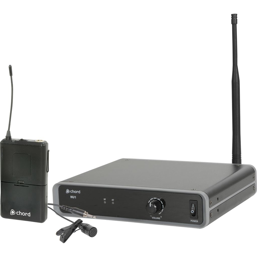 UHF Wireless Beltpack Microphone System - NU1 Neckband/Lavalier 864.1MHz - NU1-N