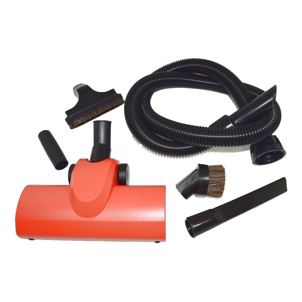 Numatic 1.8 Metre Vacuum Cleaner Hose and 4 Piece Tool Accessory Kit Plus Turbo Air Brush Head