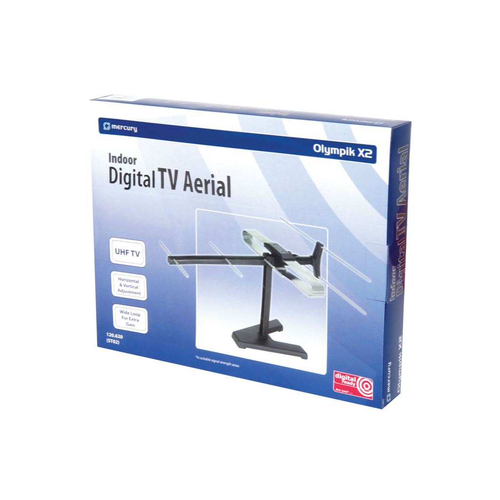 Indoor UHF HDTV Aerial - Olympik X2 - ST02