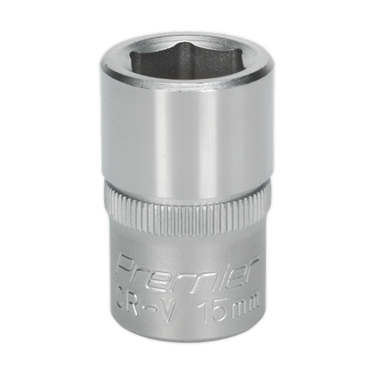 WallDrive&#174; Socket 15mm 1/2"Sq Drive