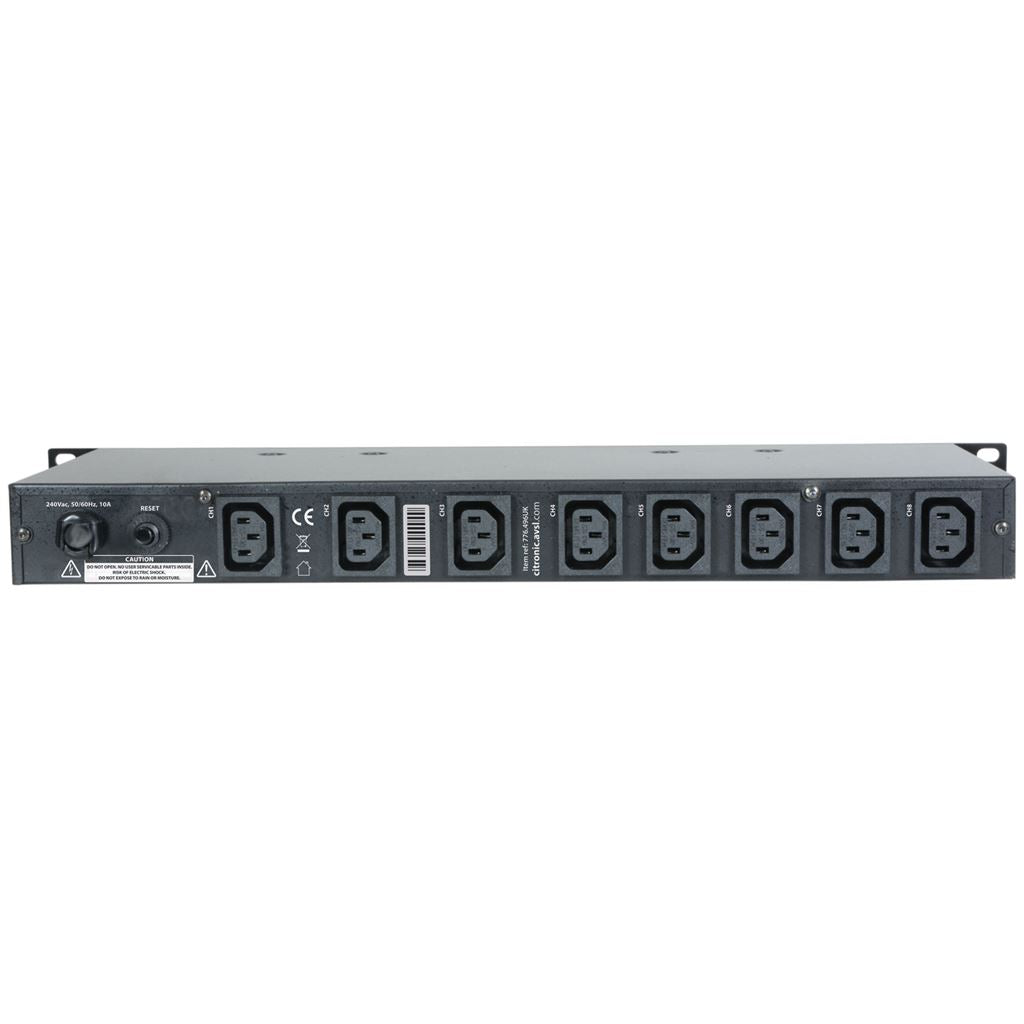 8 Way IEC Power Distributor - CPD-9 19" 8-Way