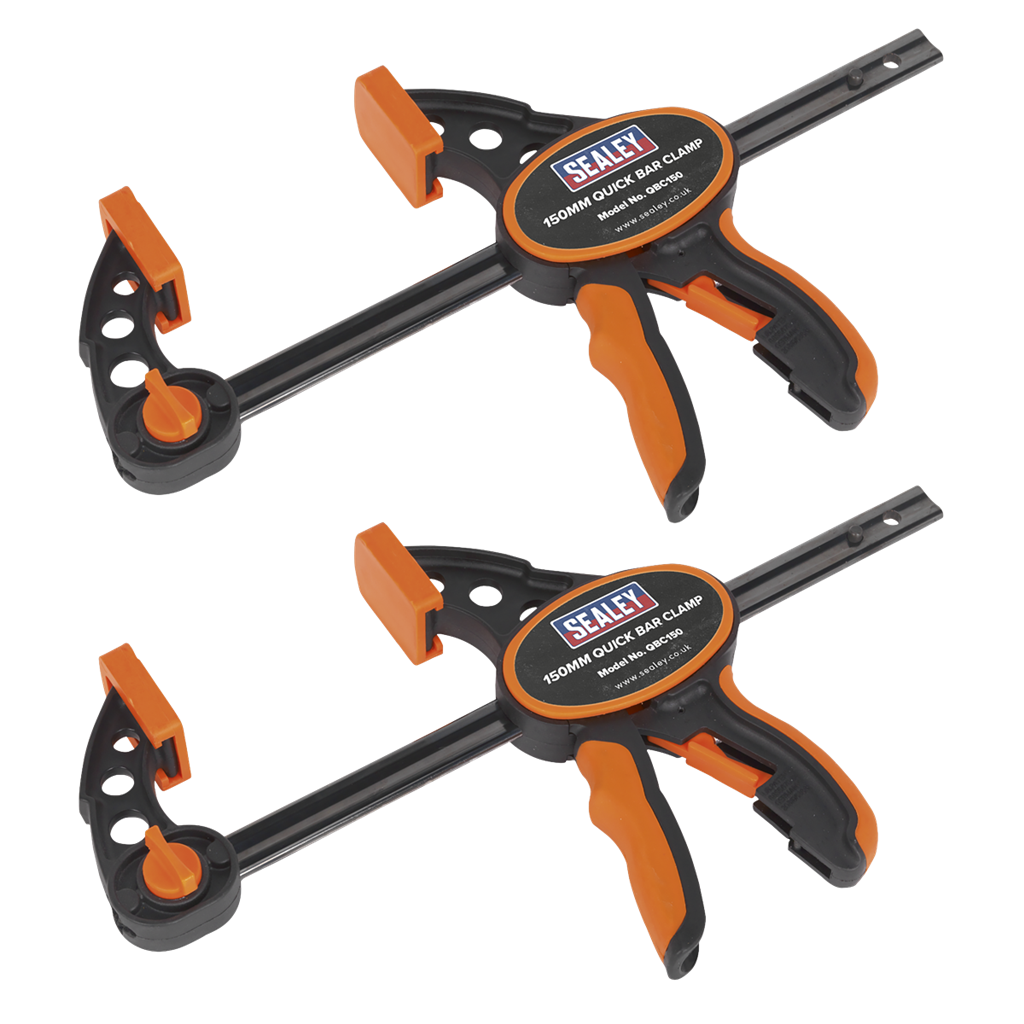 Quick Bar Clamp 150mm - 2pc Set