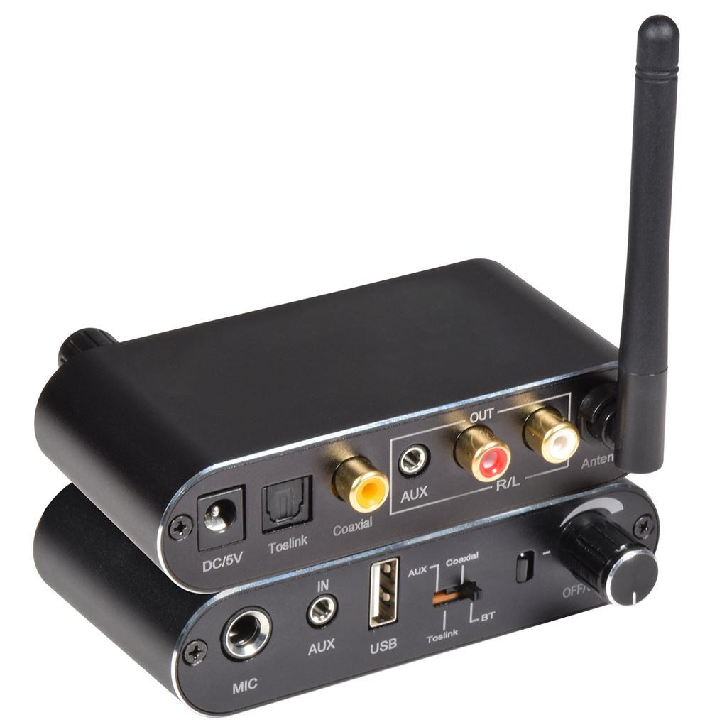 Multifunction Audio Convertor and Bluetooth Receiver