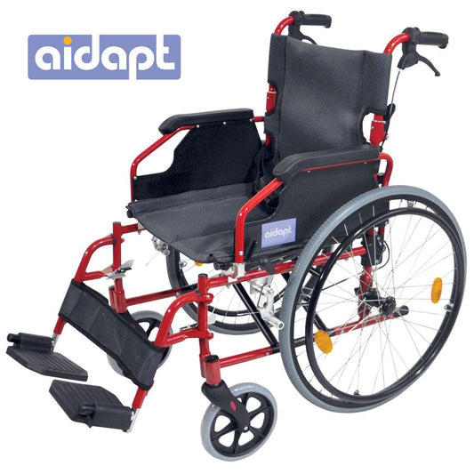 Aidapt Deluxe Lightweight Self Propelled Aluminium Wheelchair