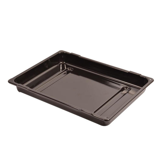 Grill Pan / Drip Tray - Black for Hotpoint/Indesit/Cannon Cookers and Ovens