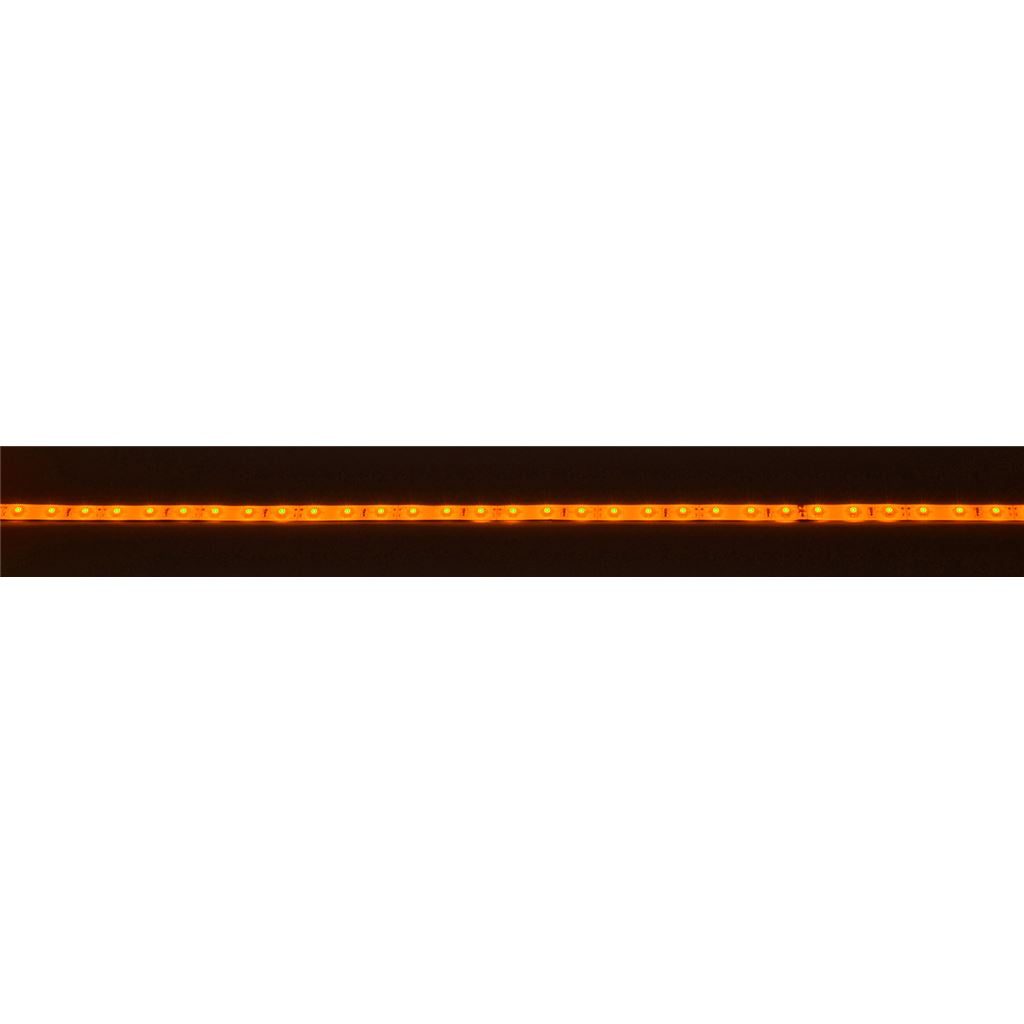 12V Single Colour LED Tape - 5m Reel - Amber - LT12560-AM