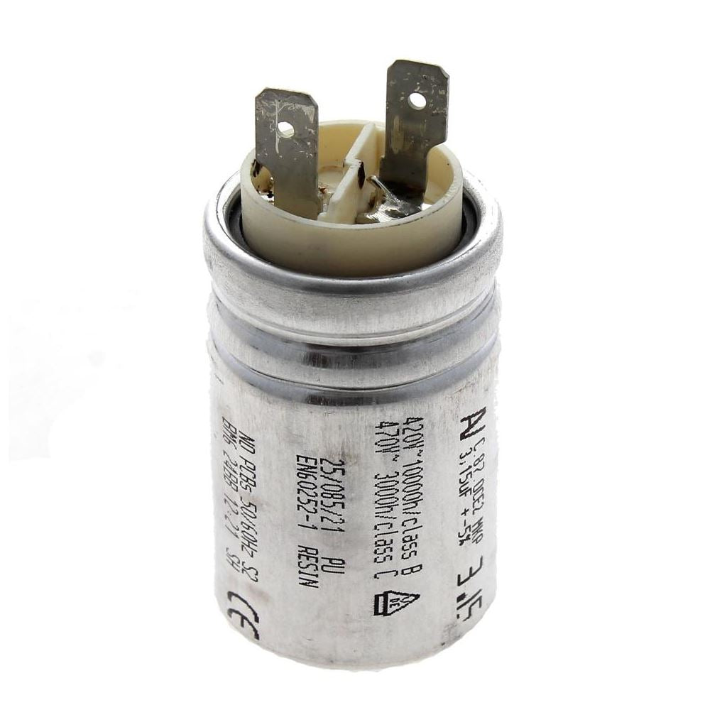 Capacitor 3.15 for Scholtes/Hotpoint/Gda/Creda Cooker Hood