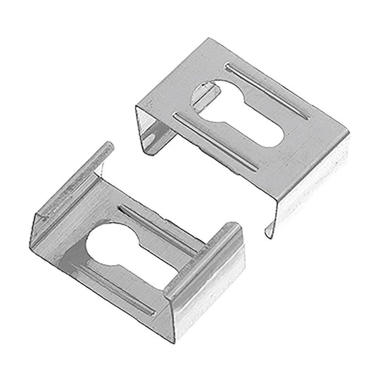 10 Clips for LED Tape Profile - 45&#176; Angle - CLIP10- 45A