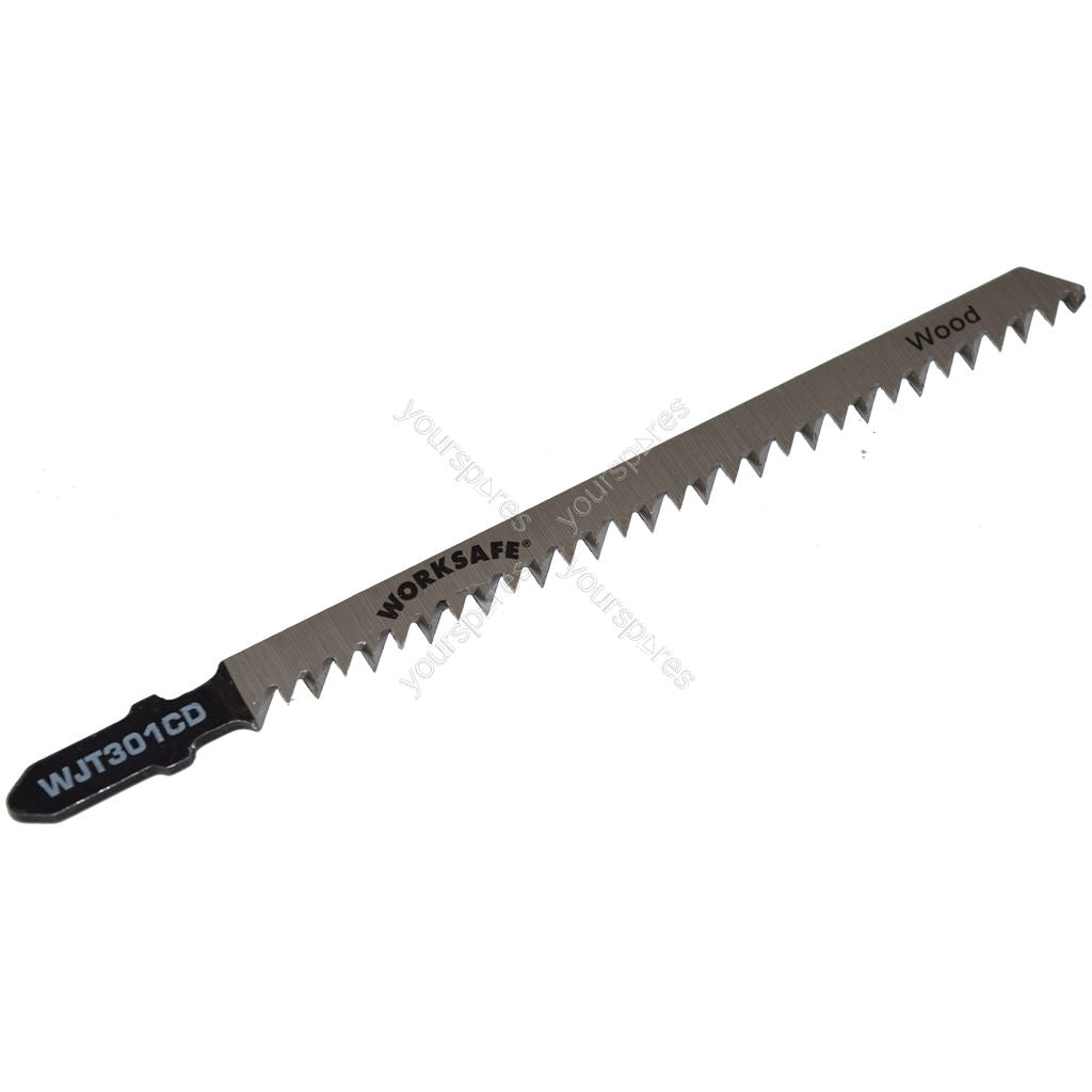Jigsaw Blade for Wood & Plastics 90mm 8tpi Pack of 10