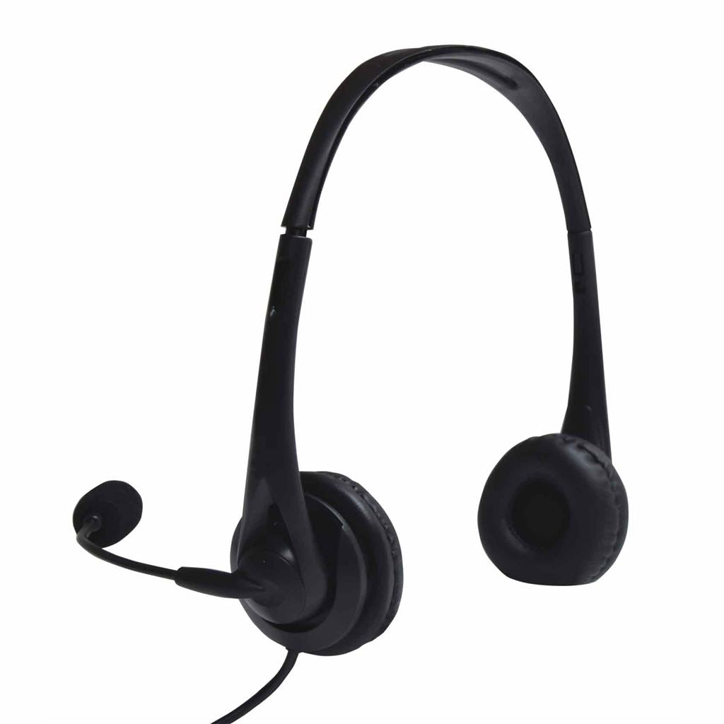 USB Multimedia Headset with Microphone - Boom