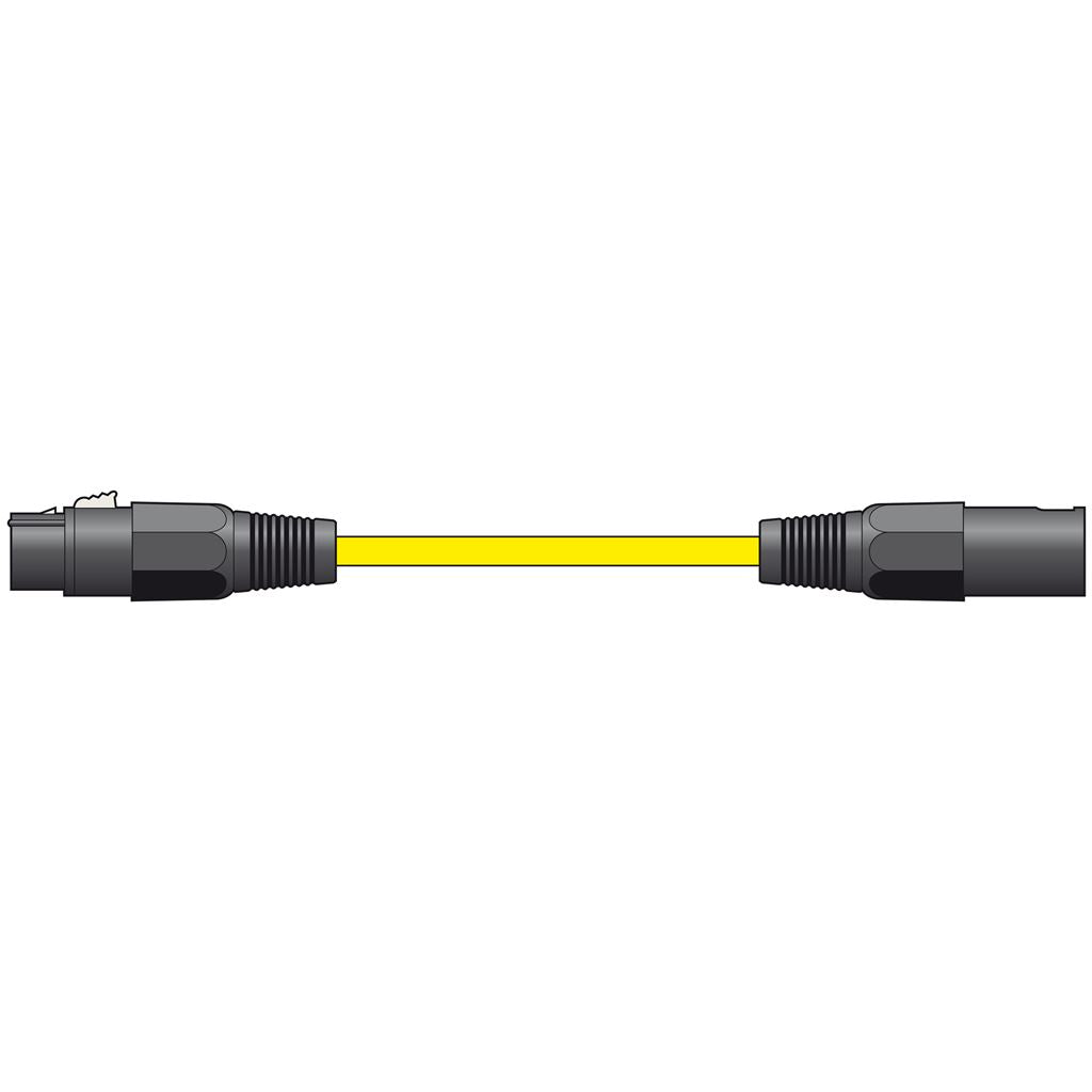 Classic Microphone Leads XLR Female - XLR Male - 1.5m Yellow - XF-XM150YW