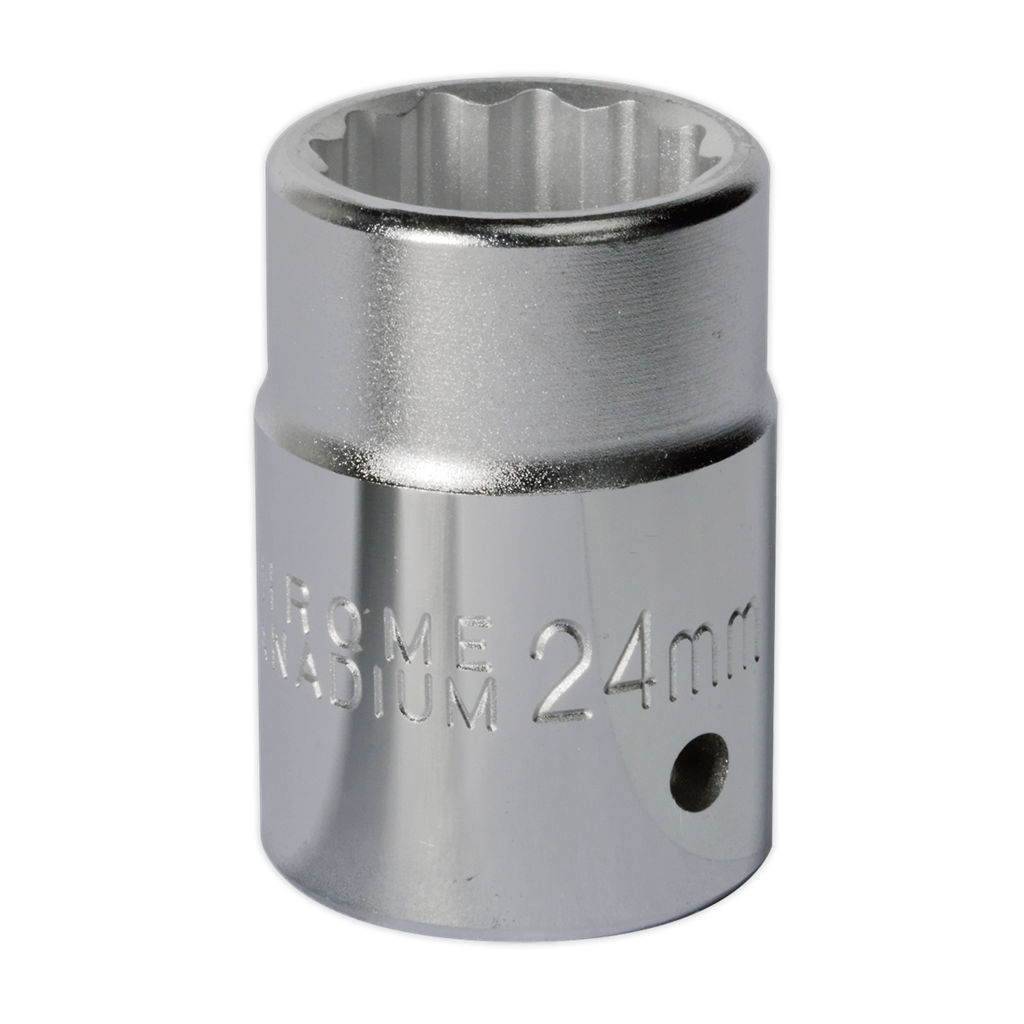 WallDrive&#174; Socket 24mm 3/4"Sq Drive