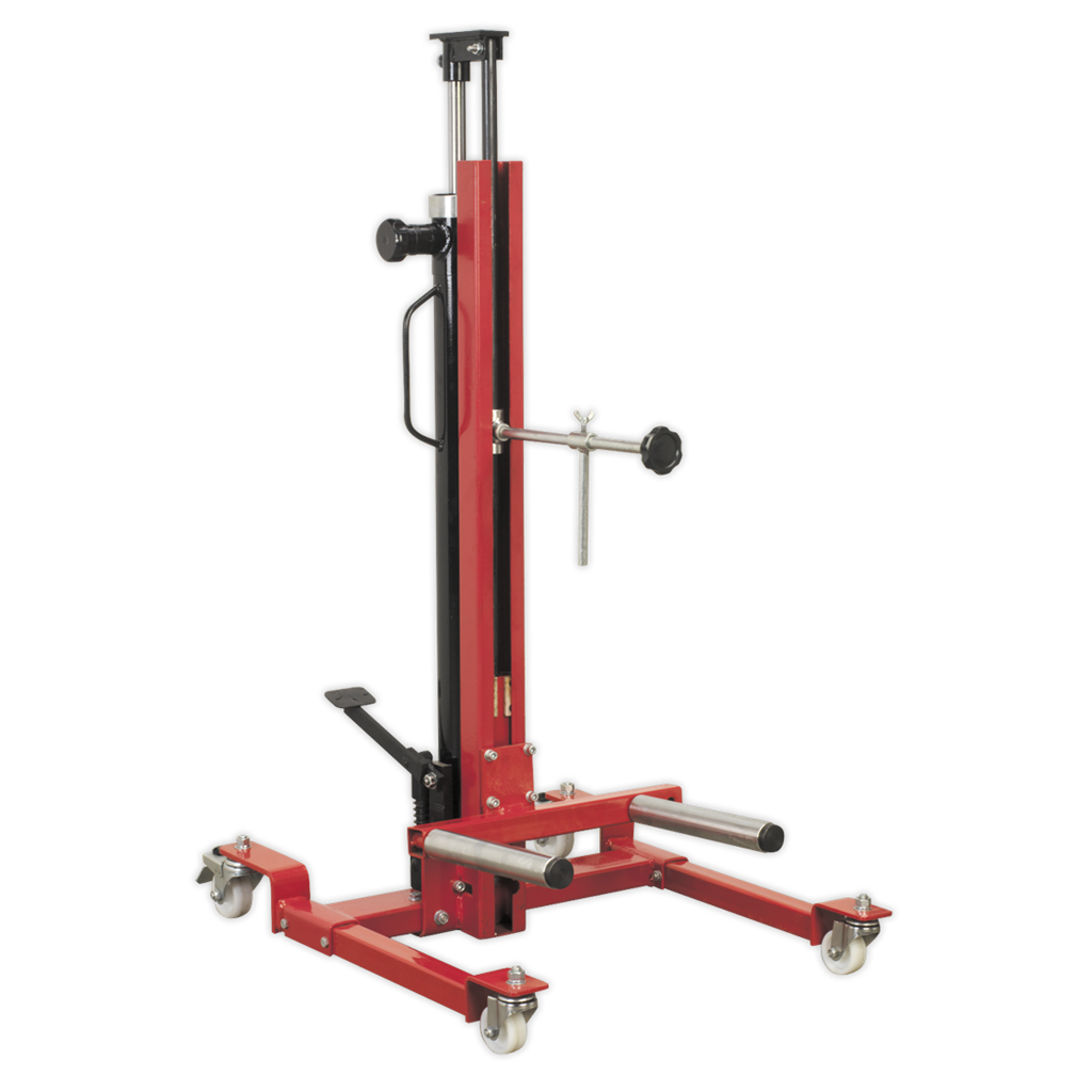 Wheel Removal/Lifter Trolley 80kg Quick Lift