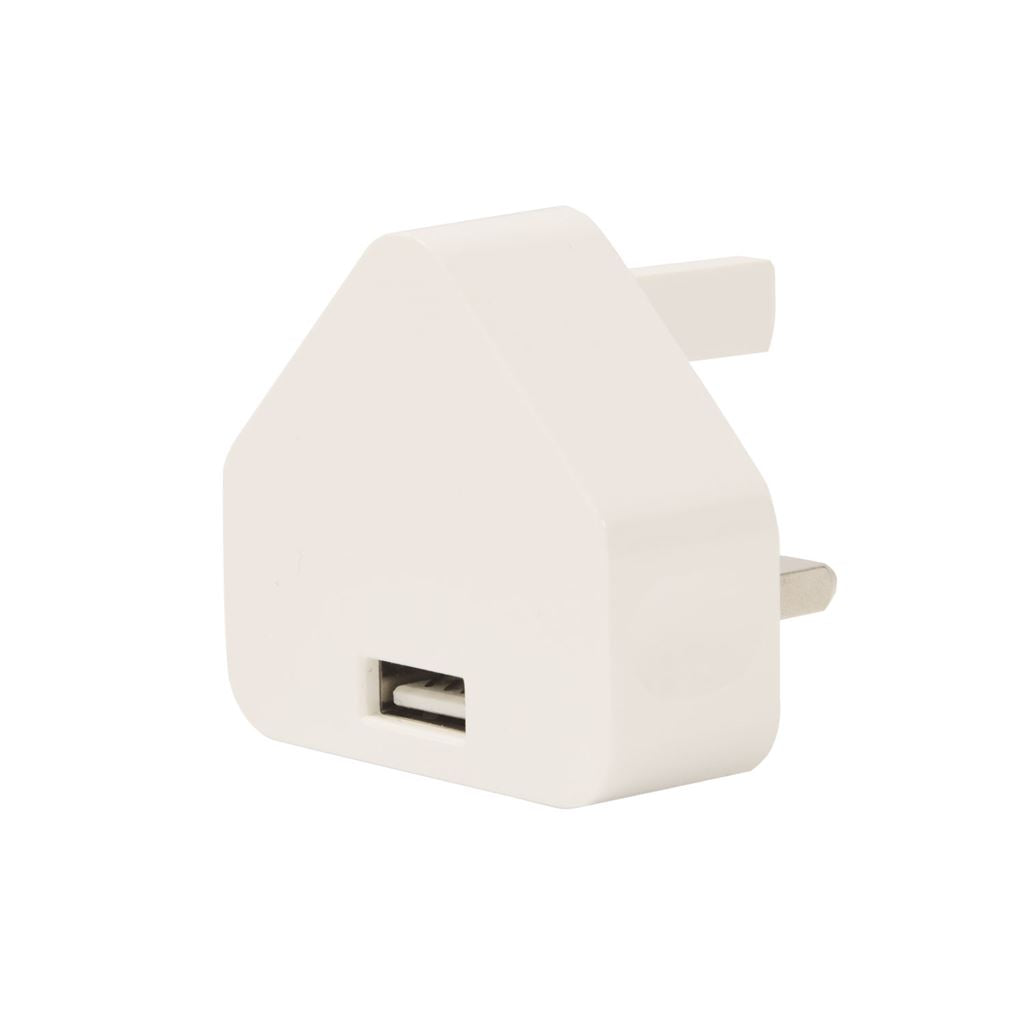 Compact USB Mains Charger 1.0A