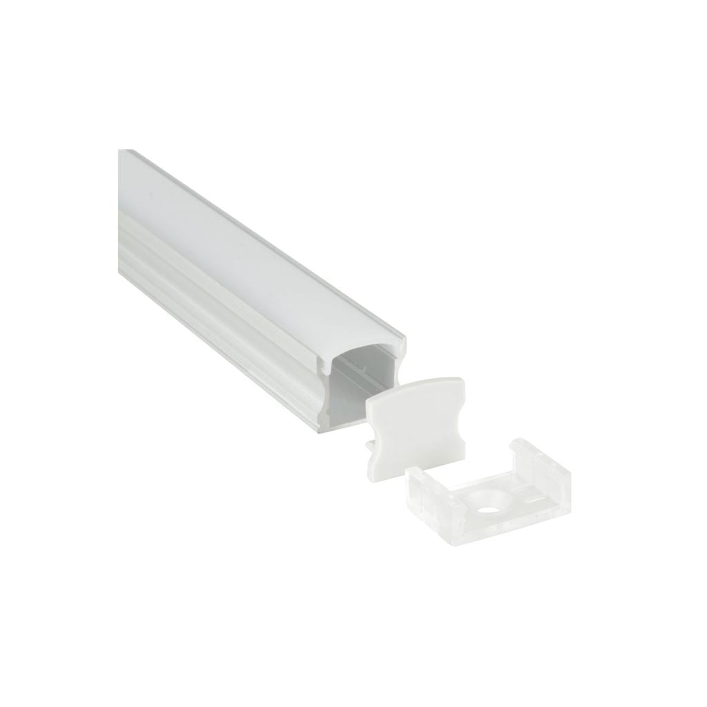 Aluminium LED Tape Profile - Tall Crown - 2m - AL2-C1716