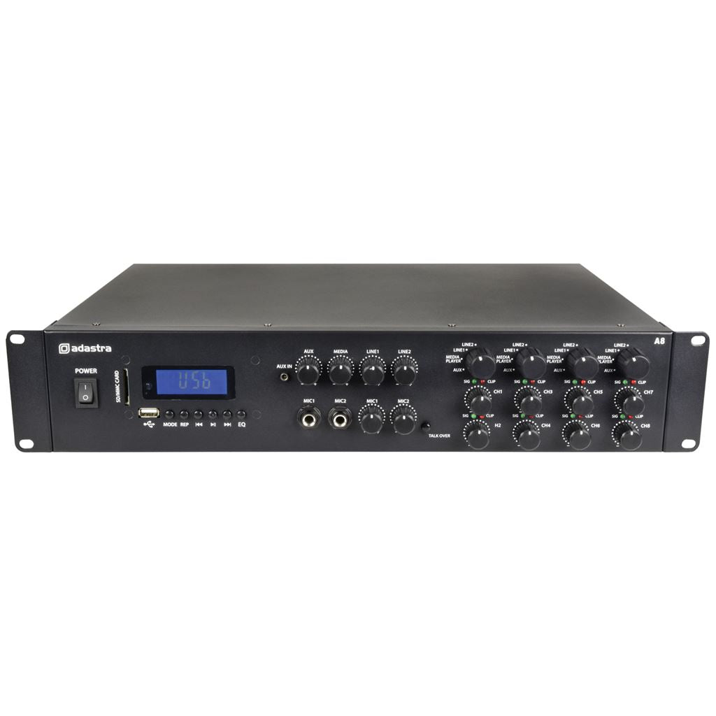 A-series Multi Zone Stereo Amplifiers - A8 Quad Amplfier 8x200W