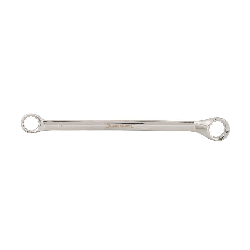 Silverline Deep Offset Ring Spanner - 21 x 23mm