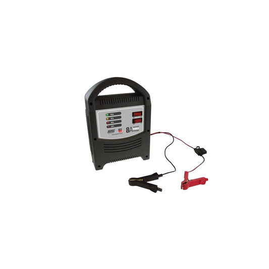 Battery Charger 8A - 6V/12V - LED Automatic