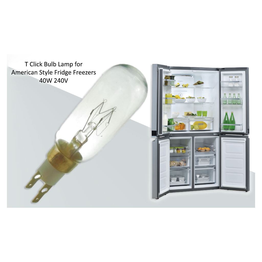 American Style T Click 40W 240V Fridge Freezer Bulb Lamp