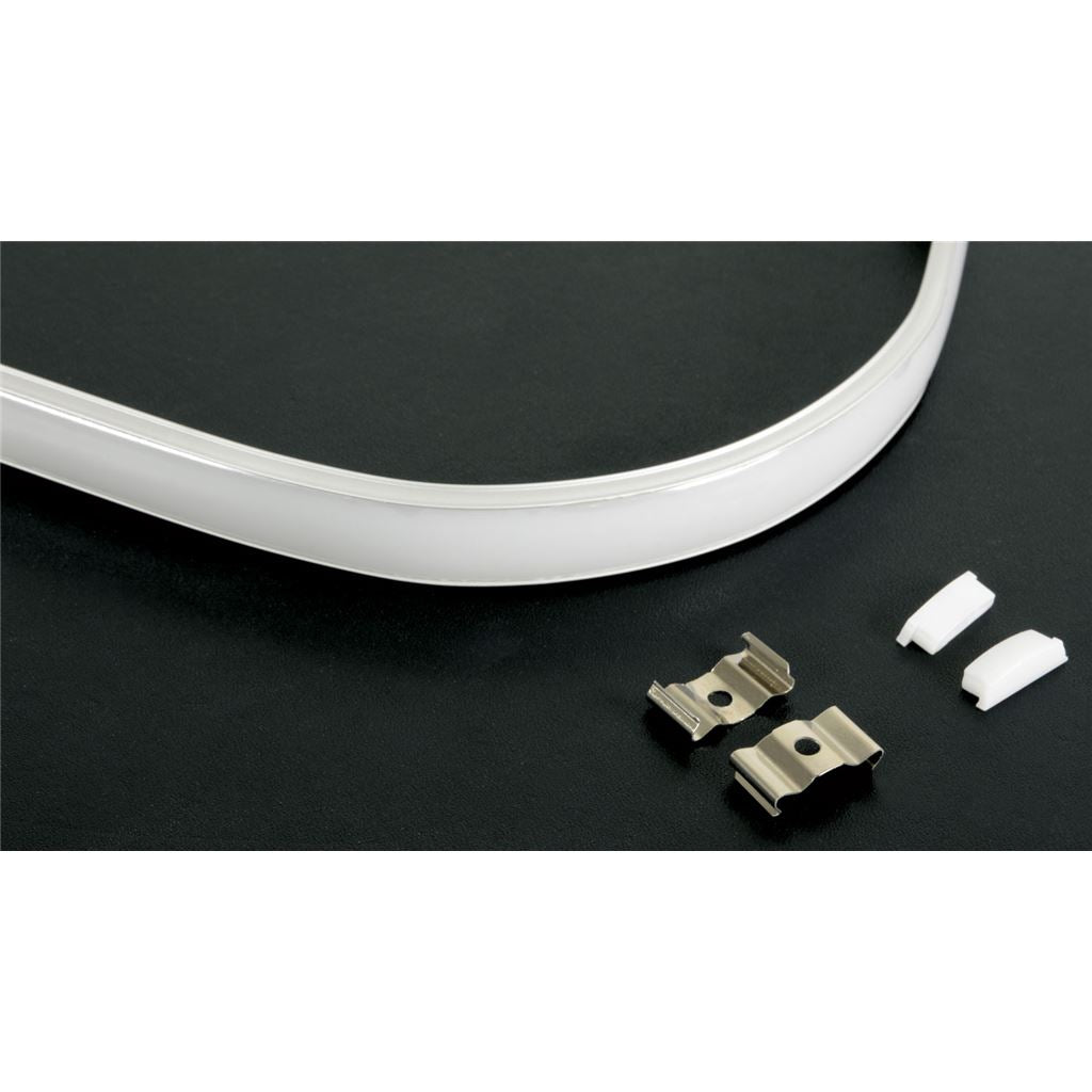 Bendable LED Tape Profile - Aluminium >100mm&#216; 1m - AB1-1806