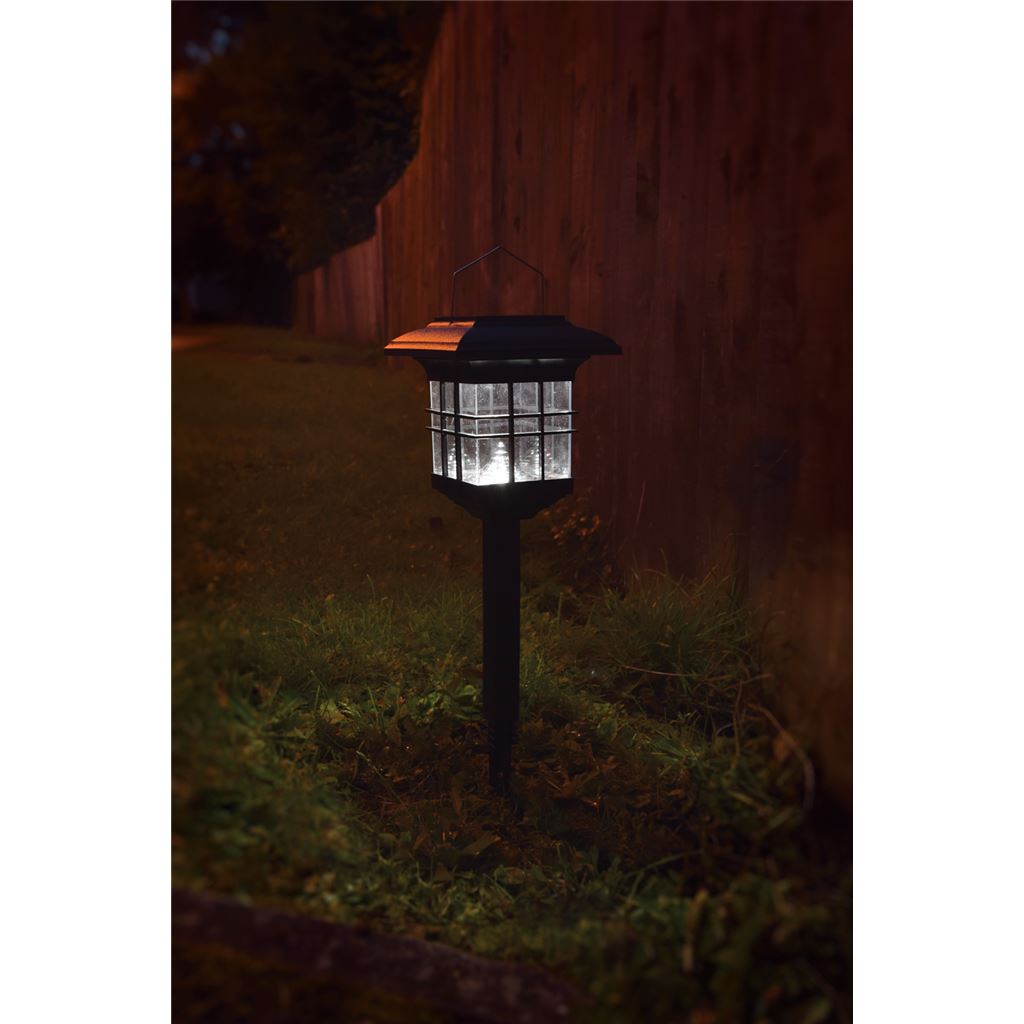 Bright Solar LED Garden Lantern - 8 Light - GARDEN-LHT