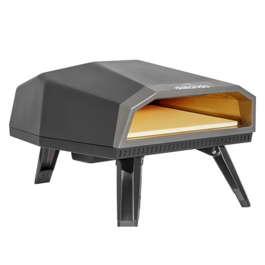 Dellonda Gas Pizza Oven with Gas Regulator, Water Resistant Cover/Carry Bag & 12" Pizza Peel