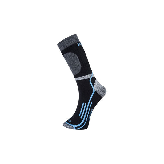 Winter Merino Socks - Black - UK 6 to 9 - 6-9