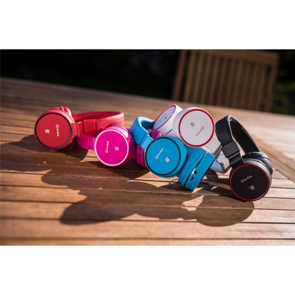 Wireless Bluetooth Headphones - Pink - PBH10-PNK