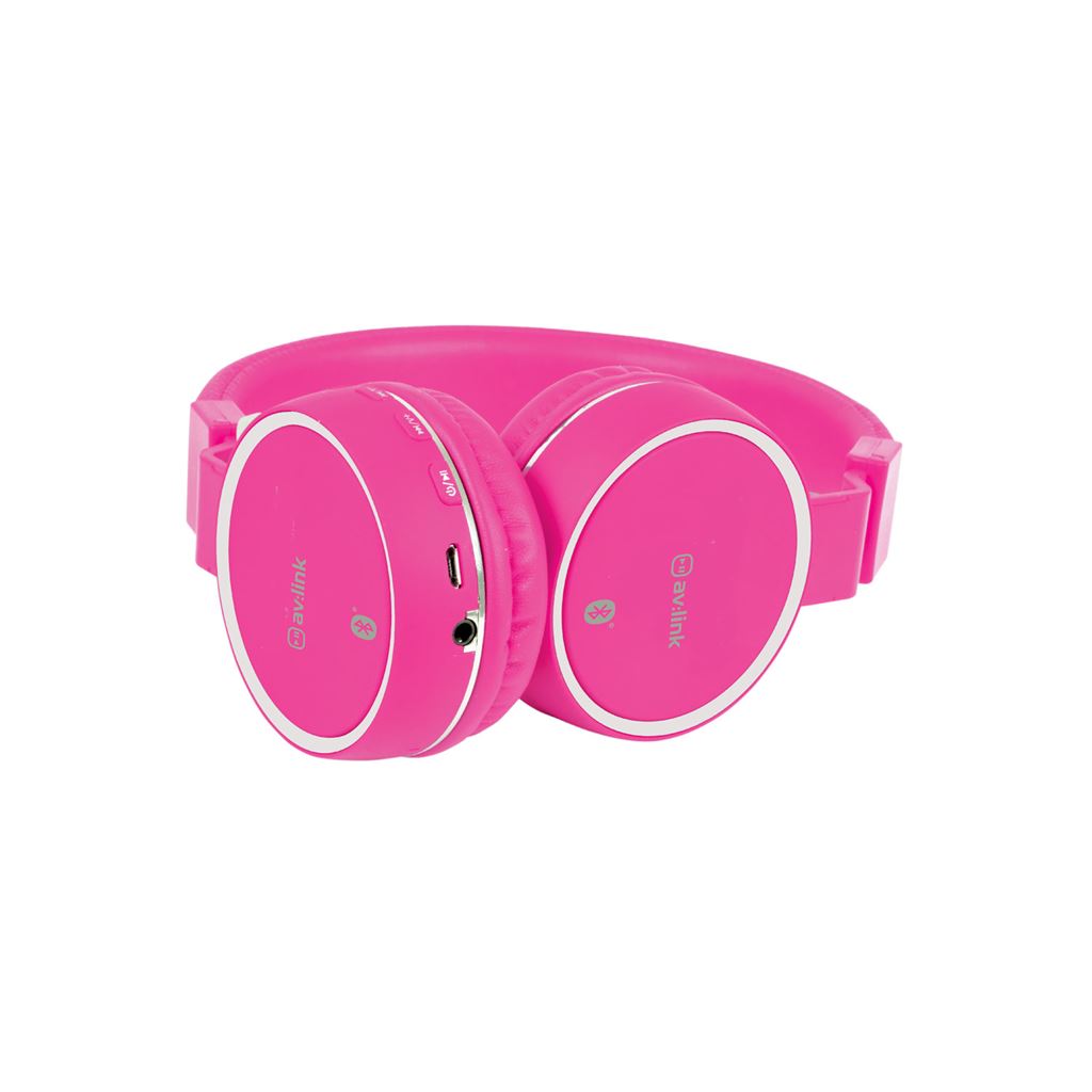 Wireless Bluetooth Headphones - Pink - PBH10-PNK