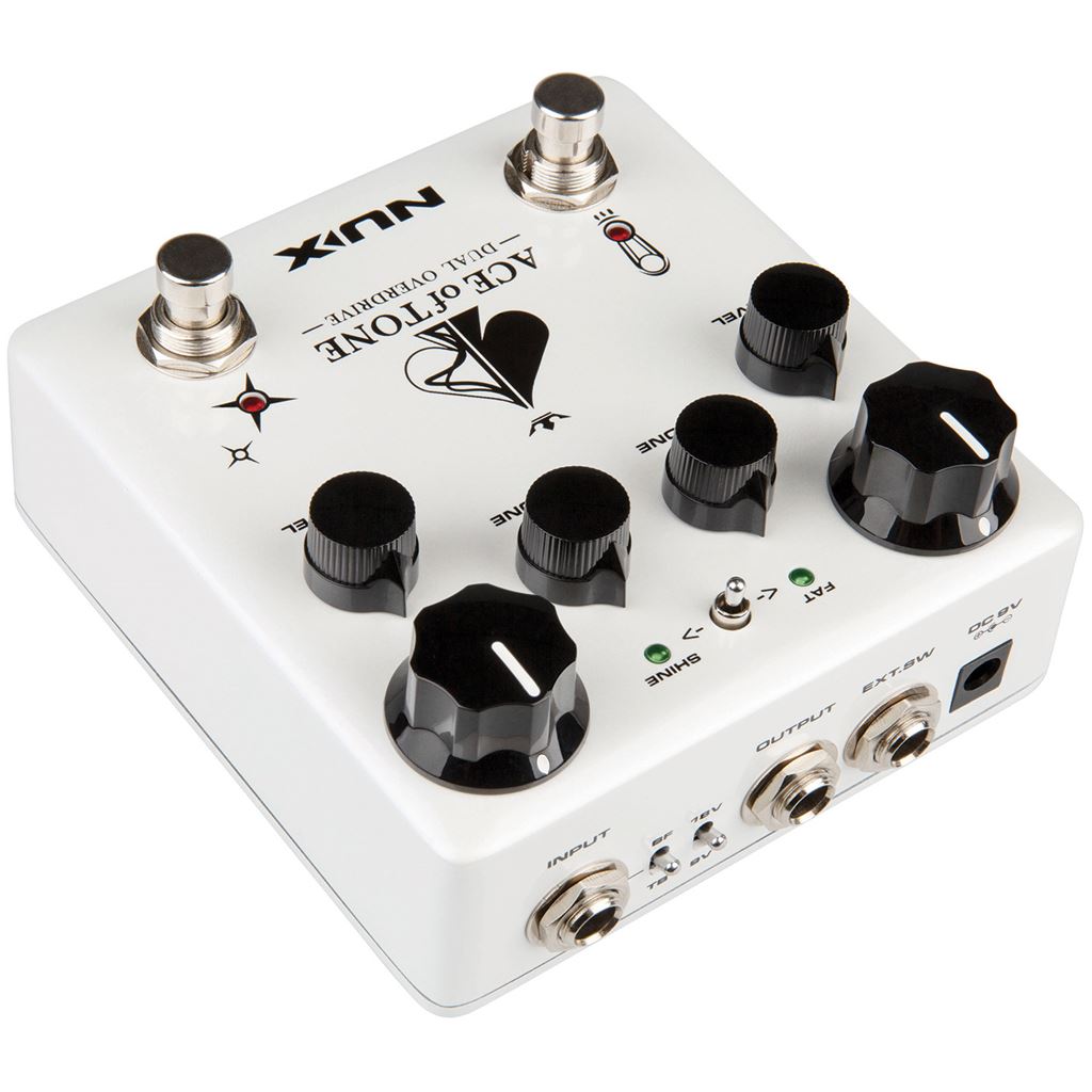 Ace of Tone Dual Stacked Overdrive Pedal - NDO-5