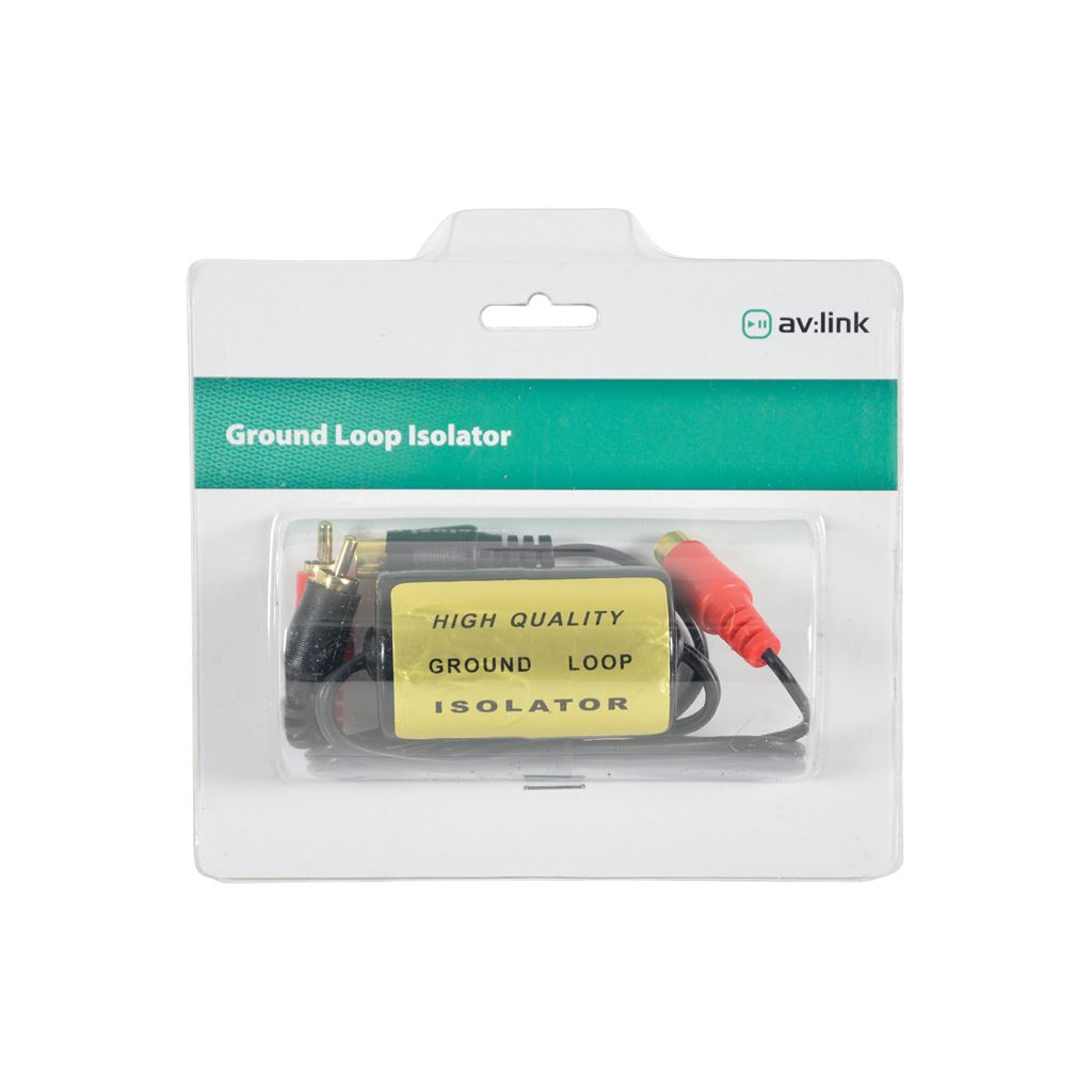 Ground Loop Isolator RCA Plugs - RCA Sockets - High quality