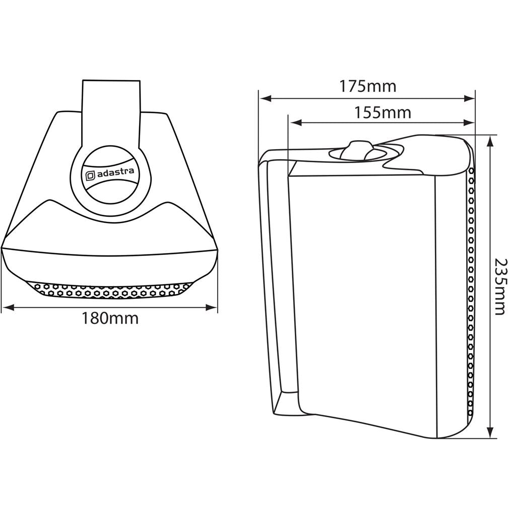 BC Series Stereo Background Speakers - BC5W 5.25inch White Pair - BC5-W